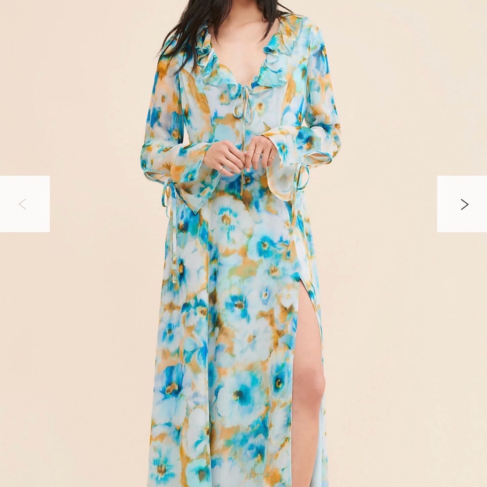 Rays for Days Floral Maxi Dress